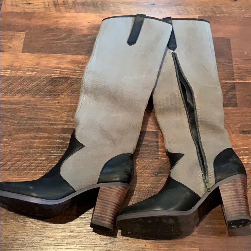 Faryl Robin canvas and leather Women's Boots